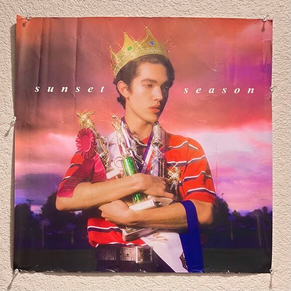 Conan Gray Poster “Sunset Season” Official Merch 19.25”x19.25” Ships Same Day! * - Picture 1 of 2